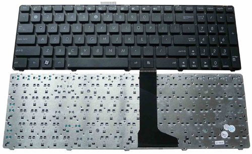 New Laptop Keyboard (Without Frame) Replacement for ASUS U53SD U56E U56E-BBL6 U53Jc U52F-BBL5 04GNZ51KUI00-1 US Layout Black Color