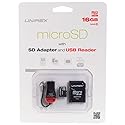 16GB Connect All Devices Adapter Kit - Keychain Compatible - Micro SD Memory Card, USB Reader & SD Card Adapter - Use with Tablet, Computer, Laptop