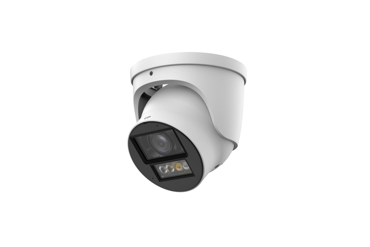 EmpireTech Smart Dual Light 8MP 1/1.8" CMOS Vari-Focal Wired Turret IP POE Camera,Built-in IR and Warm Light,Support Two-Way Talk,IVS,Face