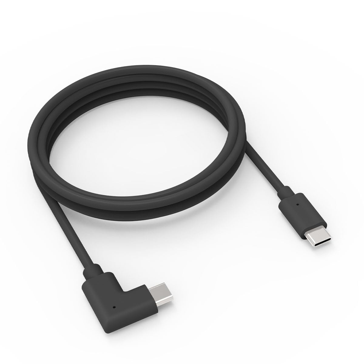 Compulocks 10ft USB-C to USB-C 90-Degree Power Cable Black