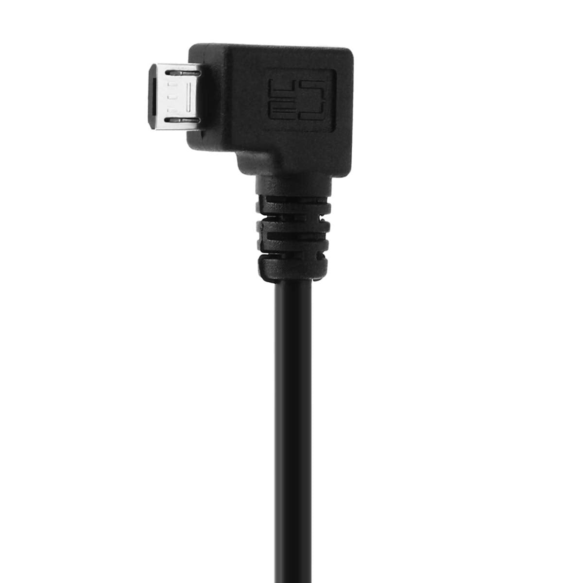 chenyang CY Micro USB to Printer Cable,Micro USB OTG 90 Degree Left Angled to USB Type B Printer Scanner Hard Disk Cable 60cm