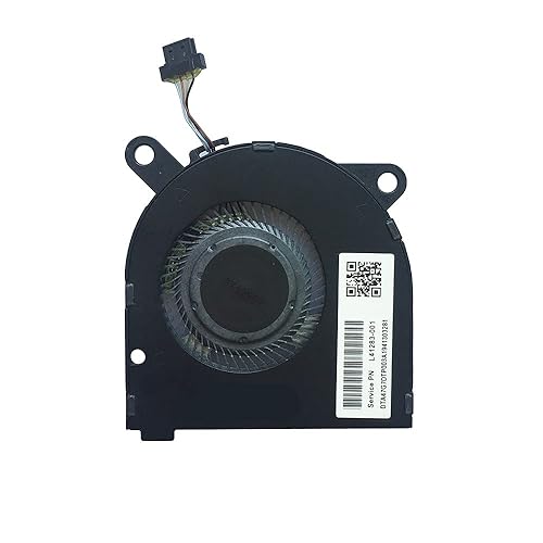 New CPU Cooling Fan Intended for HP 13-an Series Laptop 13-AN006TU 13-AN0031WM ND55C03-18C15 TPN-Q214 L41283-001 DC5V