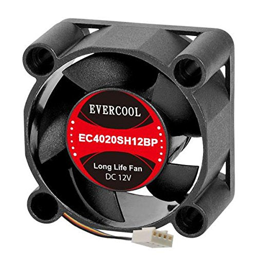 Evercool 40x40x20mm PWM Ball Bearing Fan 12V EC4020SH12BPBP