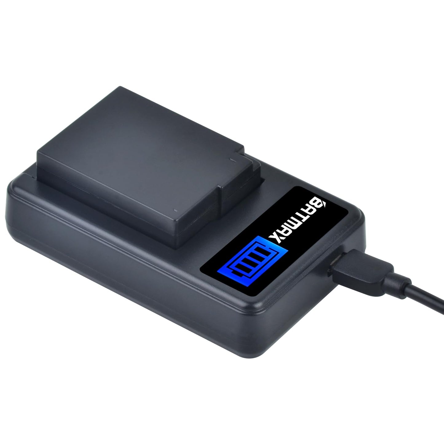 Batmax 2X DMW-BLC12 Battery + Quick LCD Charger for Panasonic DMC-GX8 DMC-FZ200 DMC-FZ300 DMC-FZ1000 DMC-FZ2500 Lumix DC-FZ1000 II DC-G97 DC-G95