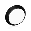 NICOR Lighting RSD Selectable 5/6 in. Black Surface Mount LED Downlight (RSD561120SBK)