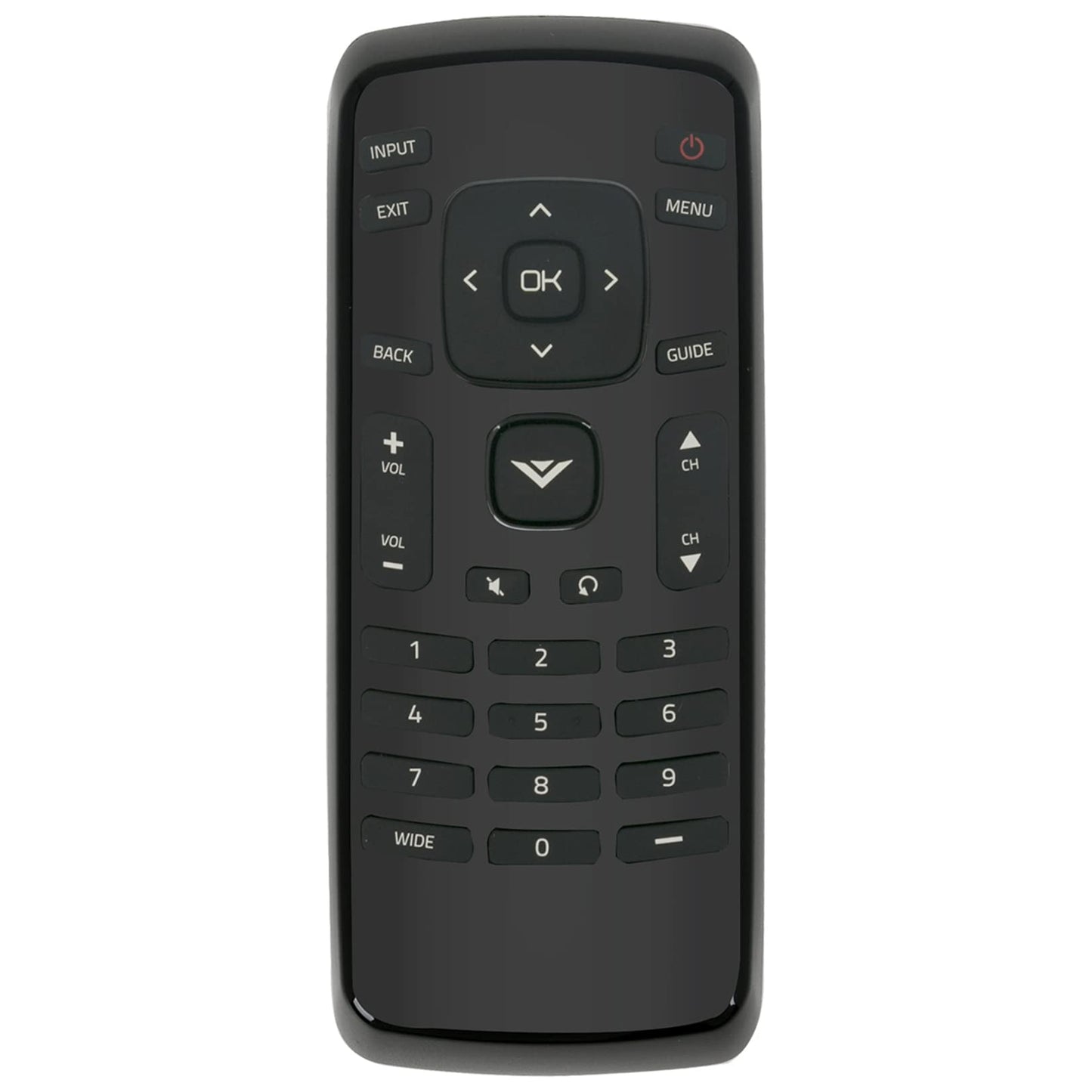 XRT020 Replace Remote Control fit for VIZIO TV D32h-C0 D32HC1 D32H-C1 D32HND0 D32HN-D0 D32HND1 D32HN-D1 D32HN-E0 D32hn-E1 D32HNX-E1 D390-B0 D39HNE0