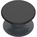 PopSockets Phone Grip with Expanding Kickstand, Adhesive Grip - Black