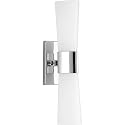 Progress Lighting P300062-015 Zura Bath & Vanity, Chrome, 21.00x4.50x4.50