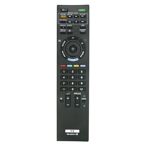 Replacement TV Remote Control Controller for Sony KDL-40EX500 KDL-40EX400 KDL-46EX500 KDL-55EX500 Bravia LED TV