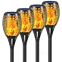 Aityvert Solar Torch Lights, 43" Flickering Flames 96LED Larger & Higher Torch Lights Outdoor Waterproof Landscape Decoration Lighting Dusk to Dawn