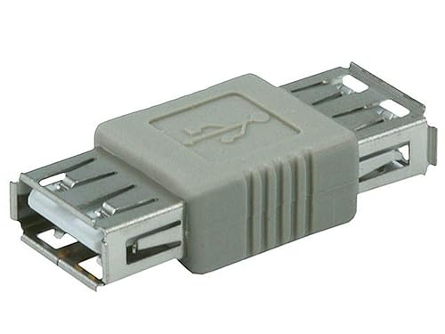 Monoprice USB 2.0 A Female to A Female Coupler Adapter (100362)