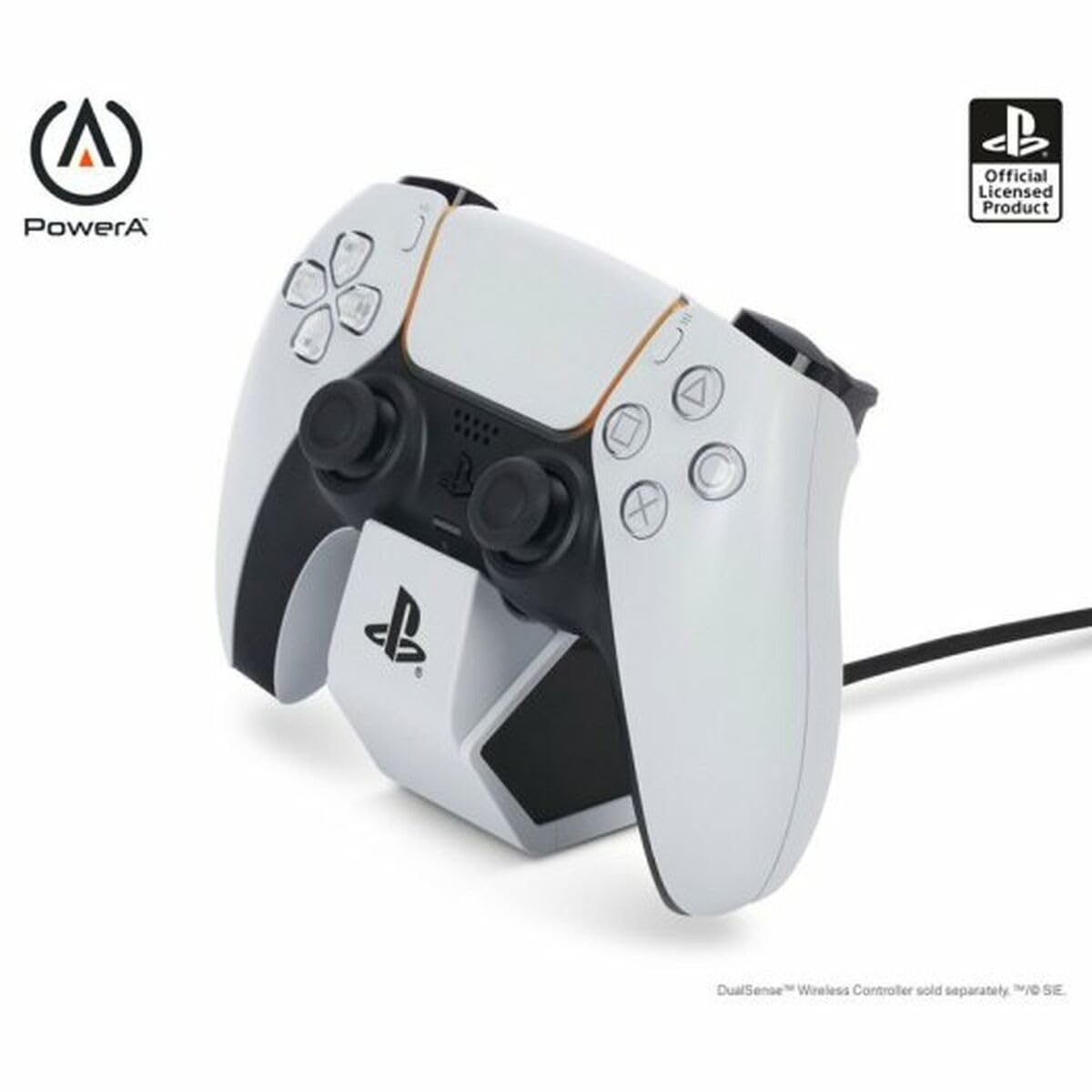PowerA Solo Charging Station for DualSense Wireless Controllers - White