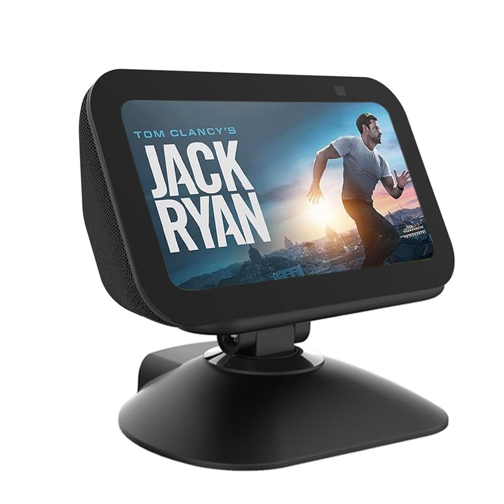 Dianves Adjustable Stand for Echo Show 5 (3rd Gen)? Tilt + Swivel Stand Multi Angle Rotation Magnetic Anti-Slip Base for Show 5,Rotatable All Around