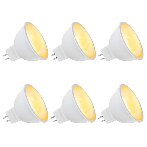 Makergroup MR16 LED Bulb, Outdoor Landscape MR16 Light Bulbs, 3W Gu5.3 Bi-pin Base 12V Low Voltage LED Spotlights Warm White 2700K-3000K for Landscape