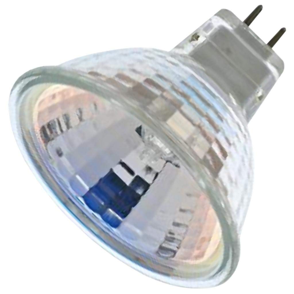 Satco S3461 1/Card 12V 20-Watt MR16 GX5.3 Base Light Bulb with FL 36 Beam Pattern with No Lens