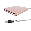 tengertang Type-C Super External Drive,USB Portable External DVD/CD Drive Burner/Reader/Rewriter for The Latest Laptops and Desktops and All-in-one