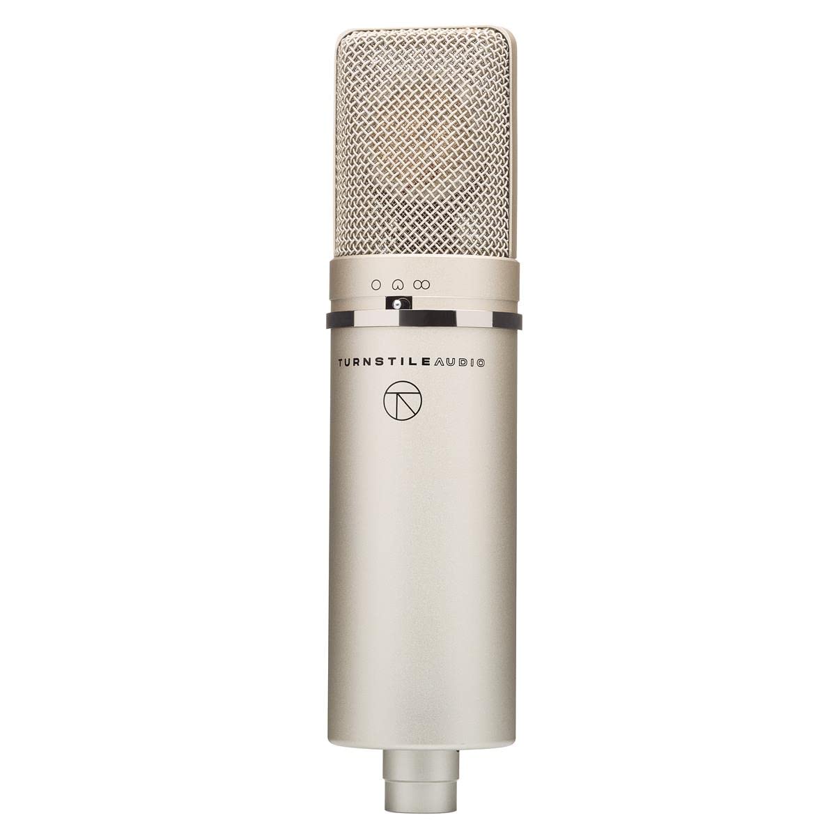 Turnstile Audio Concourse Series TAC1100 Multi-Pattern Cardioid Condenser Microphone, Large Diaphragm for Vocal Recording, Podcasting, and Streaming