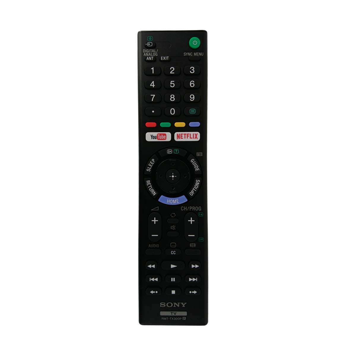 Sony RMT-TX300P Universal Replacement TV Remote Control Substitute RMF-TX200U RMF-TX300U RMF-TX201U RMF-TX310U RMF-TX220U (Renewed)