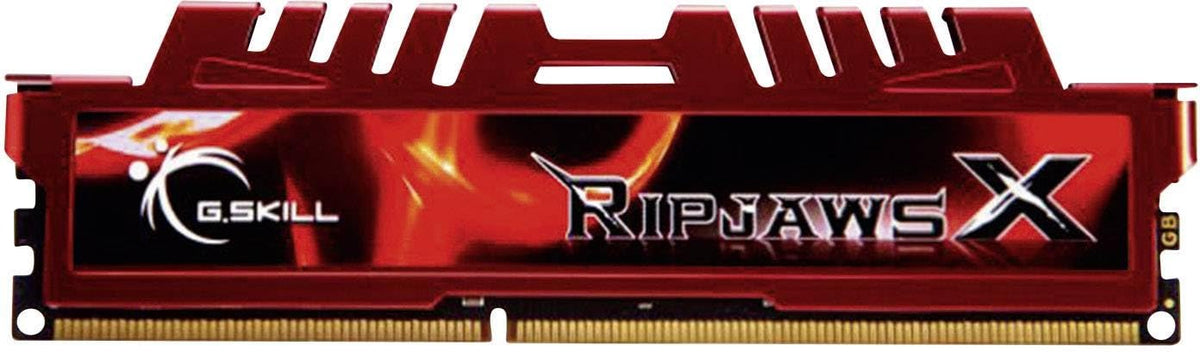 G.SKILL RipjawsX Series DDR3 RAM (XMP) 16GB (2x8GB) Up to 1600MT/s* CL10-10-10-30 1.50V Desktop Computer Memory U-DIMM (F3-12800CL10D-16GBXL)