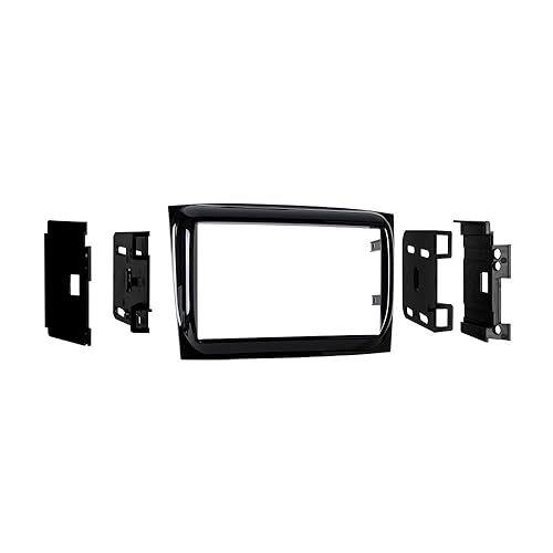 Metra 95-6531HG 2015- Ram Promaster City Vehicles Double-DIN Radio Dash Kit (High Gloss Black)