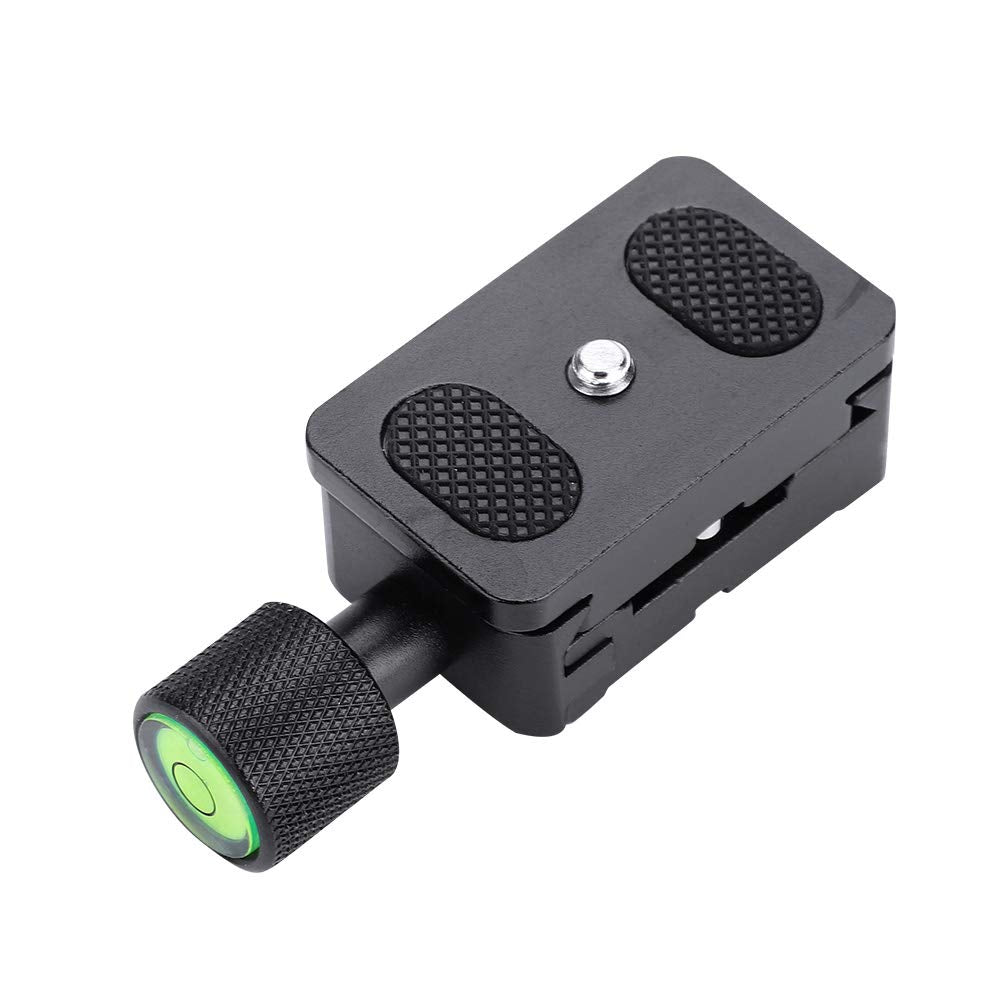 Mini Quick Release Plate with 1/4'' Screw, Cameras Quick mounting Stand Base Clip tripods Accessory for Photography Lovers