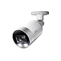 Lorex E891AB Indoor/Outdoor 4K Ultra HD Smart Deterrence IP Security Bullet Camera, 150ft IR Night Vision, Color Night Vision, Audio, Only Camera No
