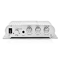 Audio Power Amplifier, 2x15W + 20W Hi-Fi 2.1CH HiFi Stereo Subwoofer Amp Home Bass Audio Power Amplifier Digital Amp for Auto Car MP3 MP4 PC