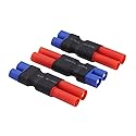 BDHI 3pcs No Wires Adapters: EC3 Male to HXT 4mm with Housing Connector Adapter(B103-3)
