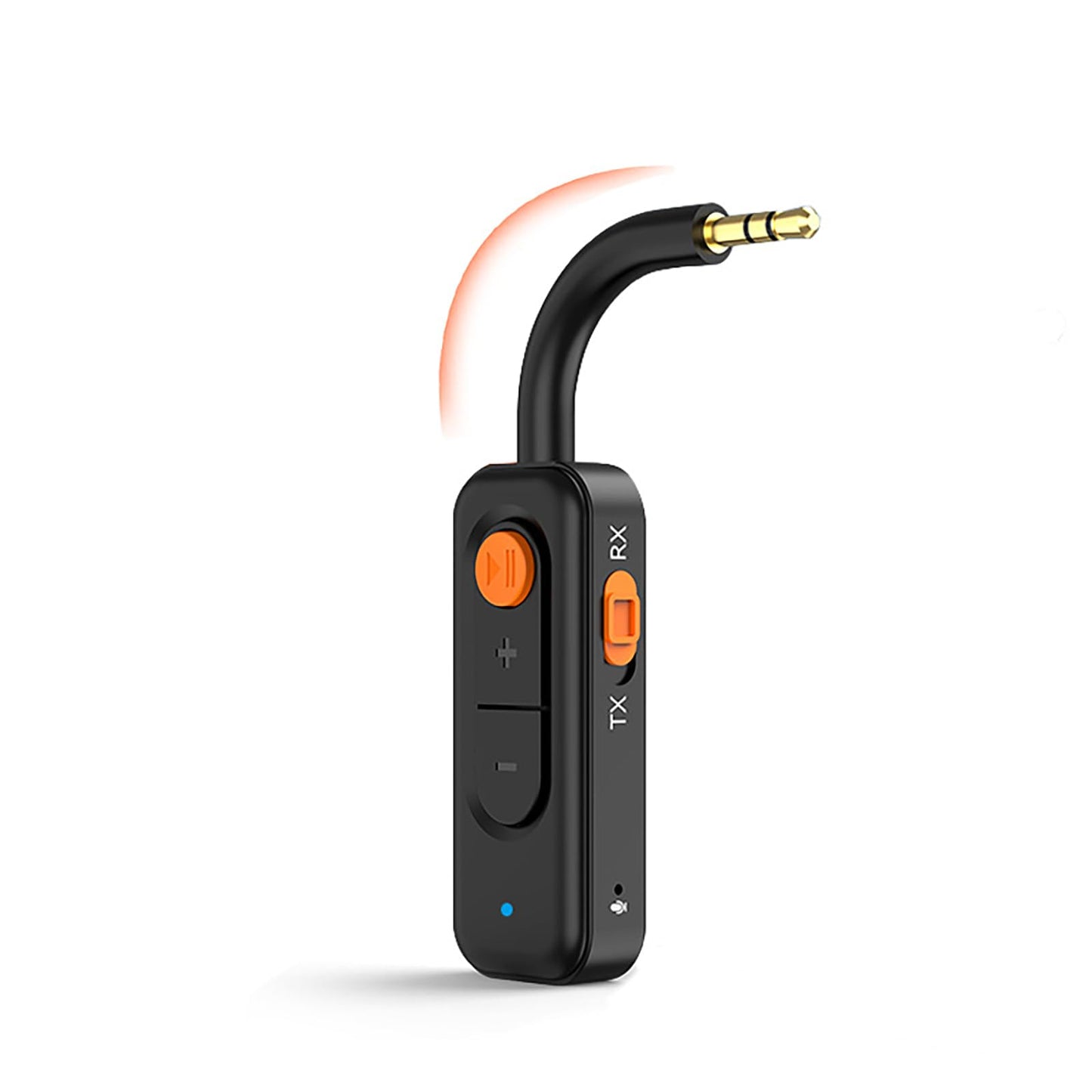 LYANGET Bluetooth 5.4 Audio Transmitter Receiver with Low Latency,3.5MM AUX Bluetooth Car Adapter with Built-in Microphone for Hands-Free
