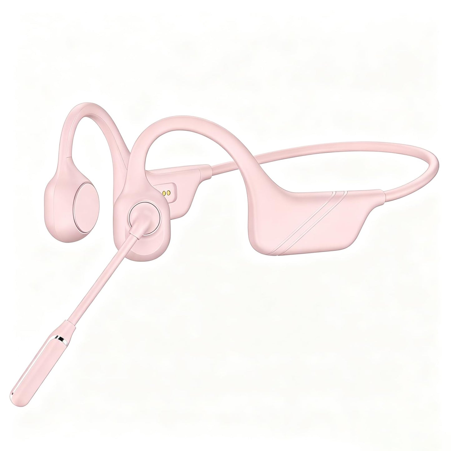 Open-Ear Headphones with Noise-Canceling Mic, Bone Conduction Headphones