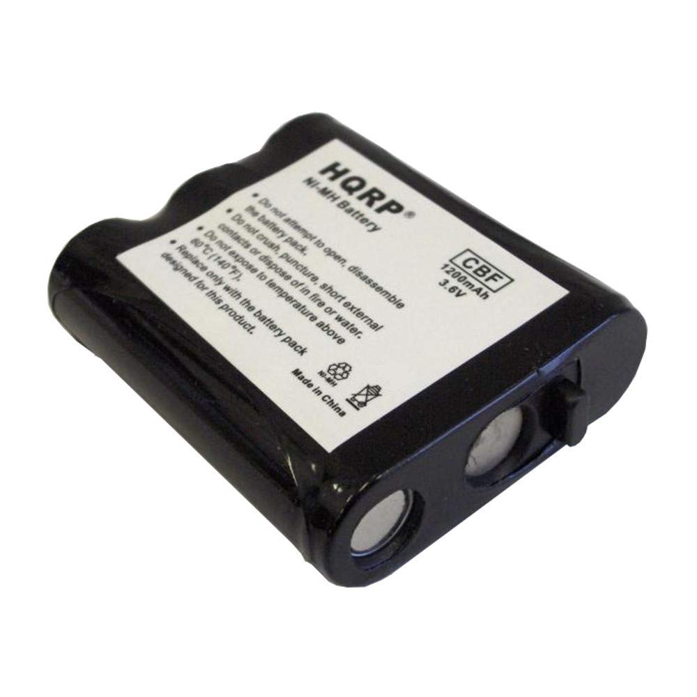 HQRP Phone Battery Compatible with Panasonic KX-TG2267S KX-TG2287 KX-TG2700S KX-TG2730 KX-TG2730CS KX-TG2730S Cordless Telephone