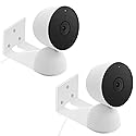 2Pack Adhesive Wall Mount Bracket for Google Nest Cam Indoor Security Camera Wired- 2nd Generation, VHB Stick On or No Drilling Mounting Get The Best
