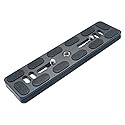 HITHUT PU-150 150mm Lengthened Universal Quick Release QR Plate Telephoto Lens Plate for Tripod Head Ballhead DSLR Camera, Arca-Swiss Compatible