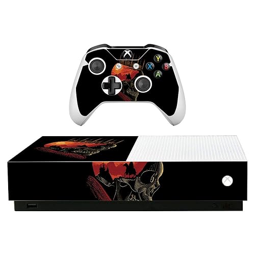 MightySkins Skin for Microsoft Xbox One S All-Digital Edition - King Nothing | Protective, Durable, and Unique Vinyl Decal wrap Cover | Easy to Apply