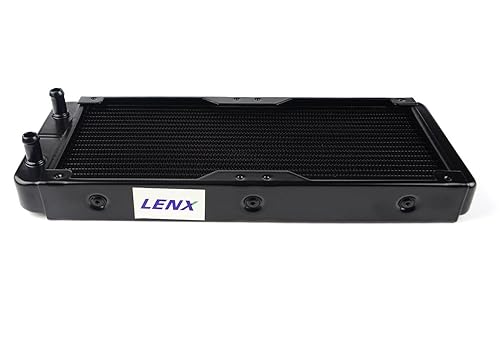 BXQINLENX 18 Pipe Aluminum Heat Exchanger Radiator for PC CPU CO2 Laser Water Cool System Computer 240mm(A)