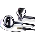 Wired Earbuds with mic,Heavy Bass Wire Headphones Universal 3.5 mm Plug,in-Ear Noise-canceling Wired Earphone with Microphone,Immersive Dynamic bass…