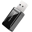 Blueshadow AC1300 USB WiFi Adapter - 2.4G/5G Dual Band Wireless Network Adapter for Desktop Computers PC, MU-MIMO WiFi Dongle, USB 3.0, Supports
