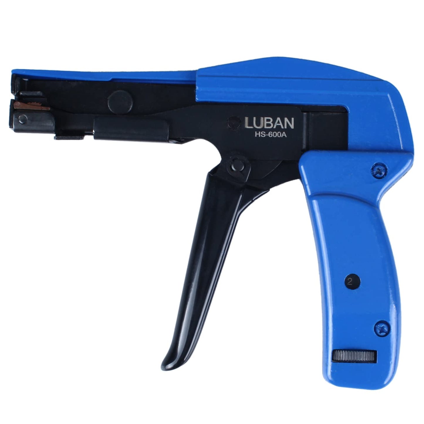 LUBAN Cable Wire Tie Gun With Cable Ties, Professional Fastening Cable Install and Cut Plastic Nylon Ties Tool
