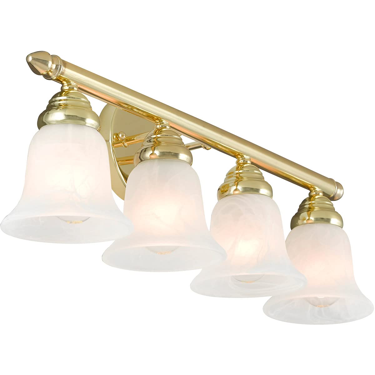 Livex Lighting 1064-02 Neptune 4 Polished Brass Bath Light