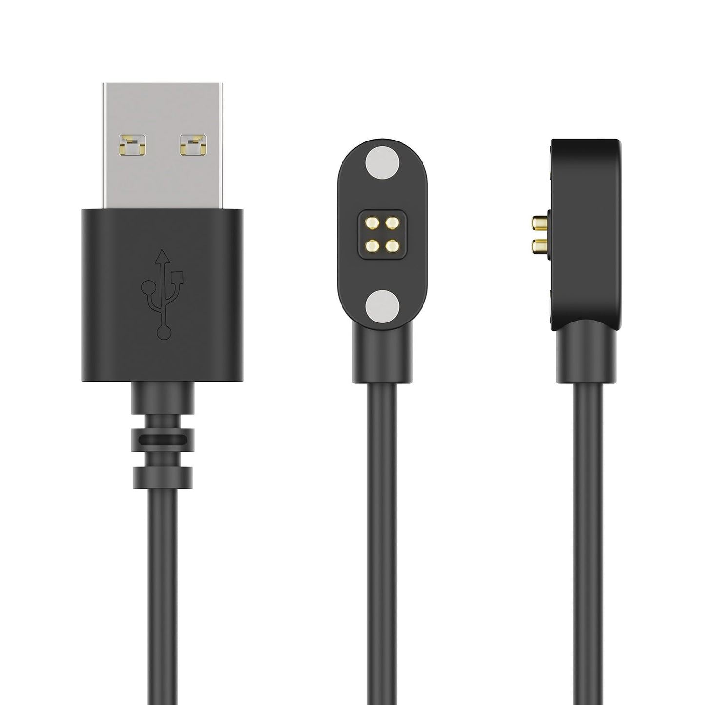 Replacement Magnetic Charging Cable for Bone Conduction Headphones, Magnetic 4-pin Charger,USB Charger Cord for SAMVEK S18,Bone Conduction Headphones