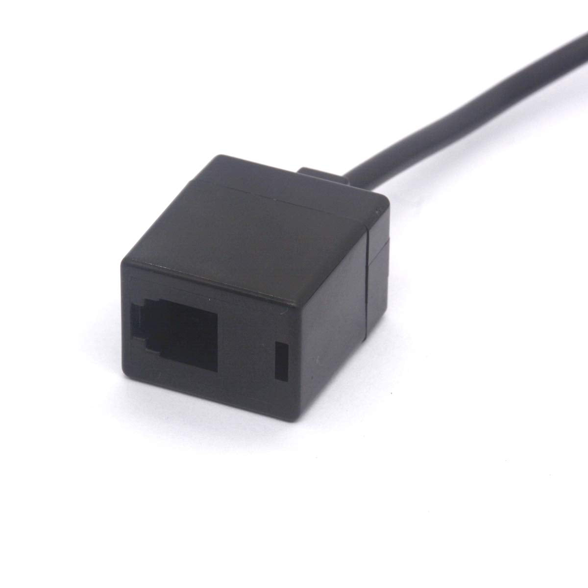 PIIHUSW Headset Buddy RJ9 4P4C Female to 3.5mm Male Cell Phone Adapter Cable for Cisco, Avaya Telephone 40cm