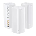Tenda AX3000 WiFi 6 Mesh System Nova MX12- Whole Home Mesh WiFi Coverage up to 7,000 sq. ft., Dual-Band WiFi Mesh Network for 160+ Devices, Fast
