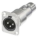 XLR Male to Female Connector by ERARD