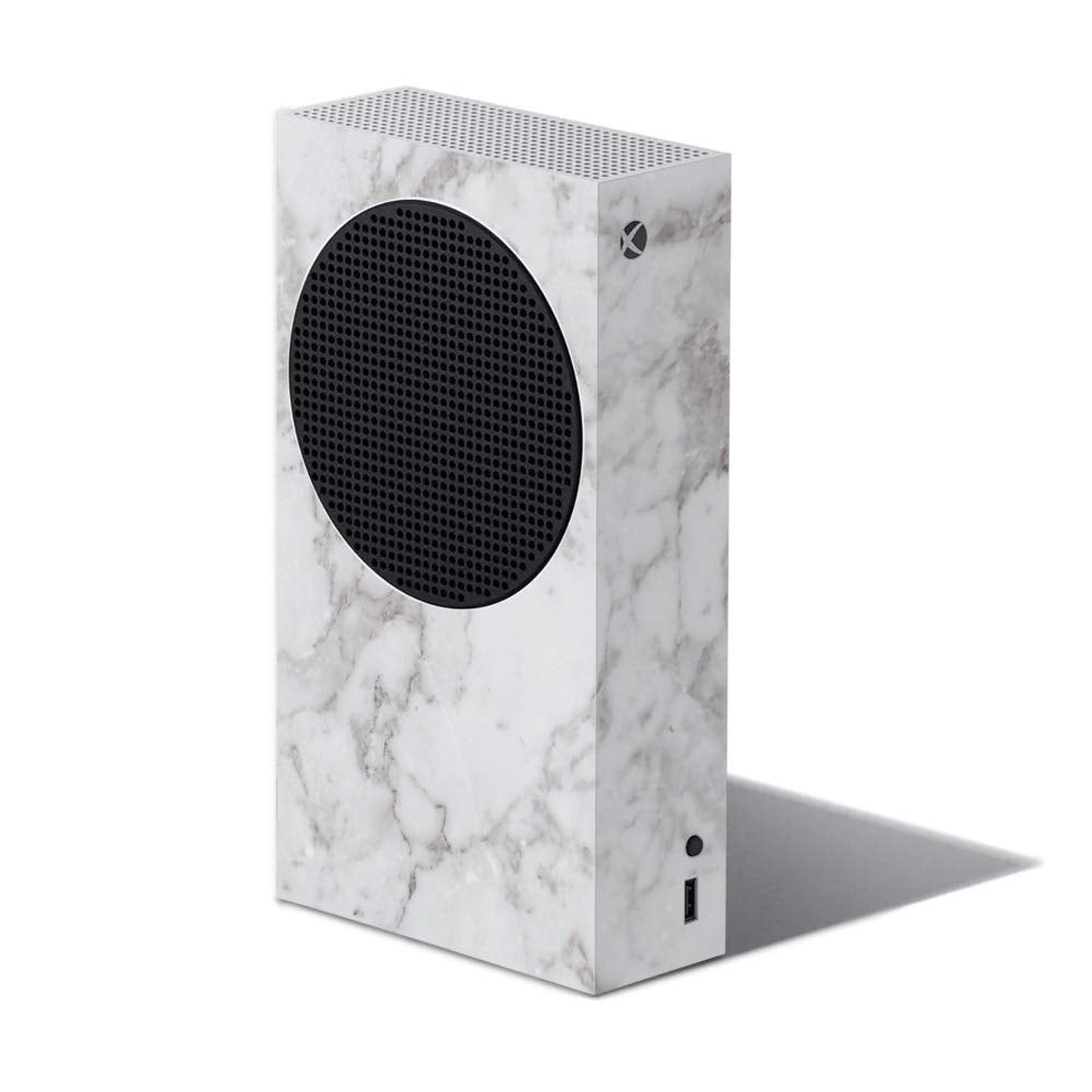 MightySkins Skin Compatible with Xbox Series S - Frost Marble | Protective, Durable, and Unique Vinyl Decal wrap Cover | Easy to Apply and Change