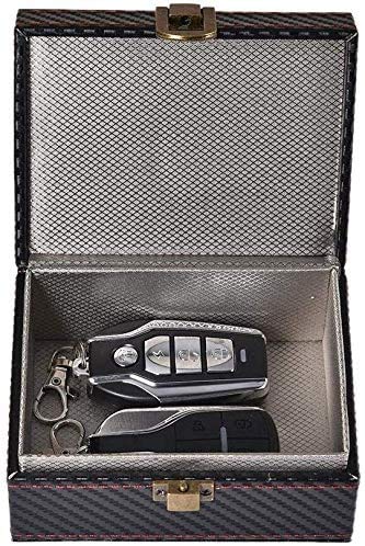 AtfArt Faraday Box for Car Keys Signal Blocker Box, Carbon Fiber, Small (11.5*9.5*6.5cm)