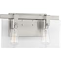 Progress Lighting P300106-009 Glayse Two-Light Bath, Grey
