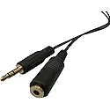 Bafx Products - 25 Foot/Feet Stereo Headphone Extension Cable - 3.5MM M/F Jacks - Shielded