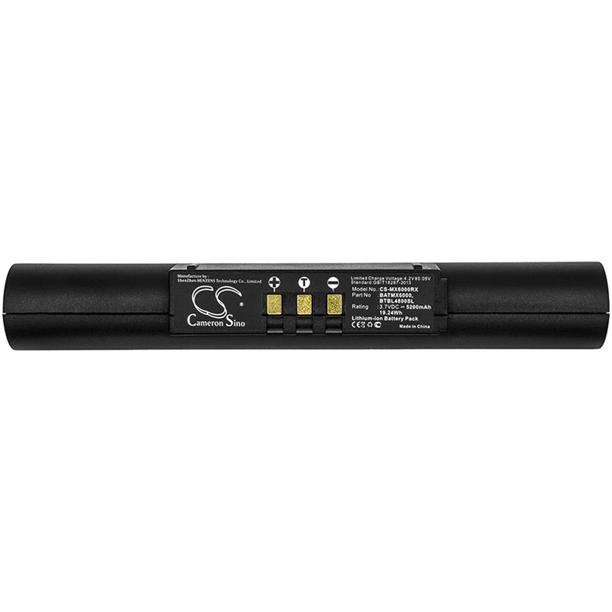 Cameron Sino Battery for URC MX-6000, UE-MX6000, UN-MX6000 PN:URC BATMX6000, BTBL4800SL 5200mAh / 19.24Wh