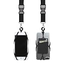 Gear Beast Cell Phone Lanyard - Mobile Phone Lanyard with Case Holder, Card Pocket, Soft Neck Strap, and Detachable Clip - Compatible with iPhone