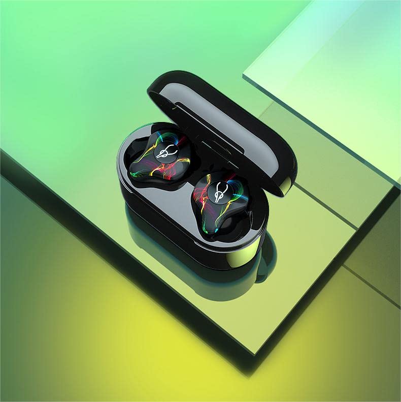 ICESOMNUS Sabbat X12 PRO Semi in-Ear Wireless Earbuds, Bluetooth 5.4 TWS Headphones with Comfortable Open-Fit Design, Clear Calls, Button Siri…